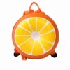 Kids' Backpack Orange 🍊 | Supercute Anti-Lost Fruit Backpack