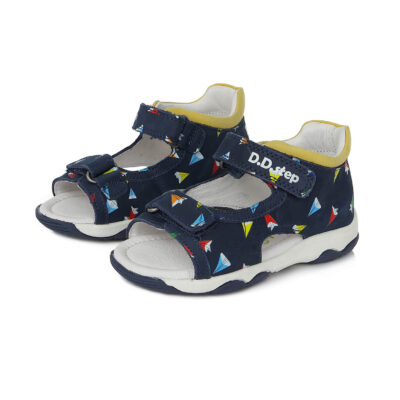 Alternative view of Кожаные cандалии | D.D.Step | AC64-649A