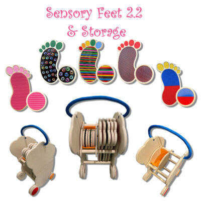 Sensory Feet & Circle 2.2 | Set | 2402SFCB22